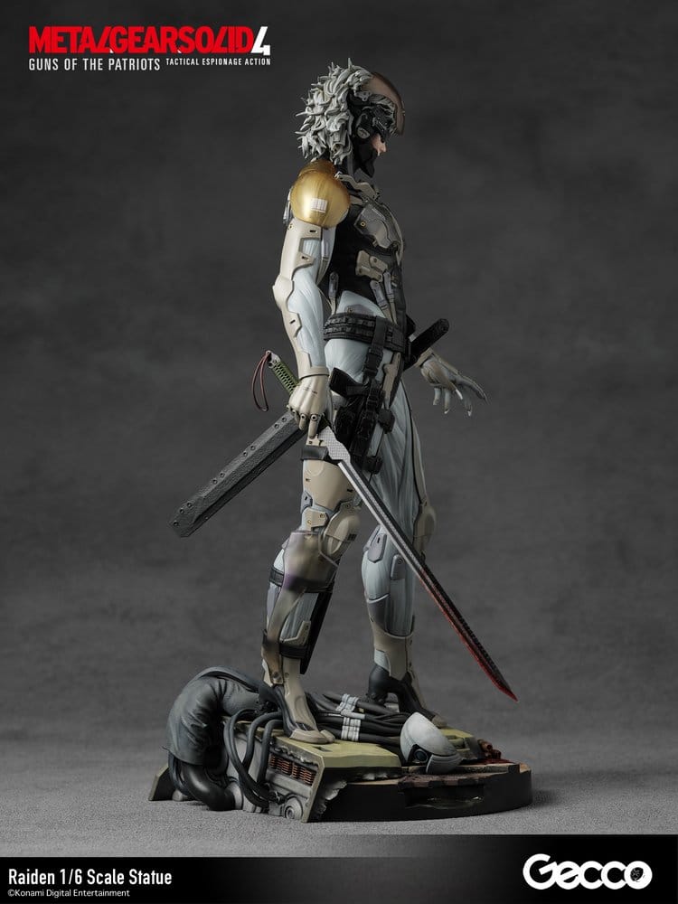 Metal Gear Solid 4 Guns of the Patriots Statue Raiden - Image 7
