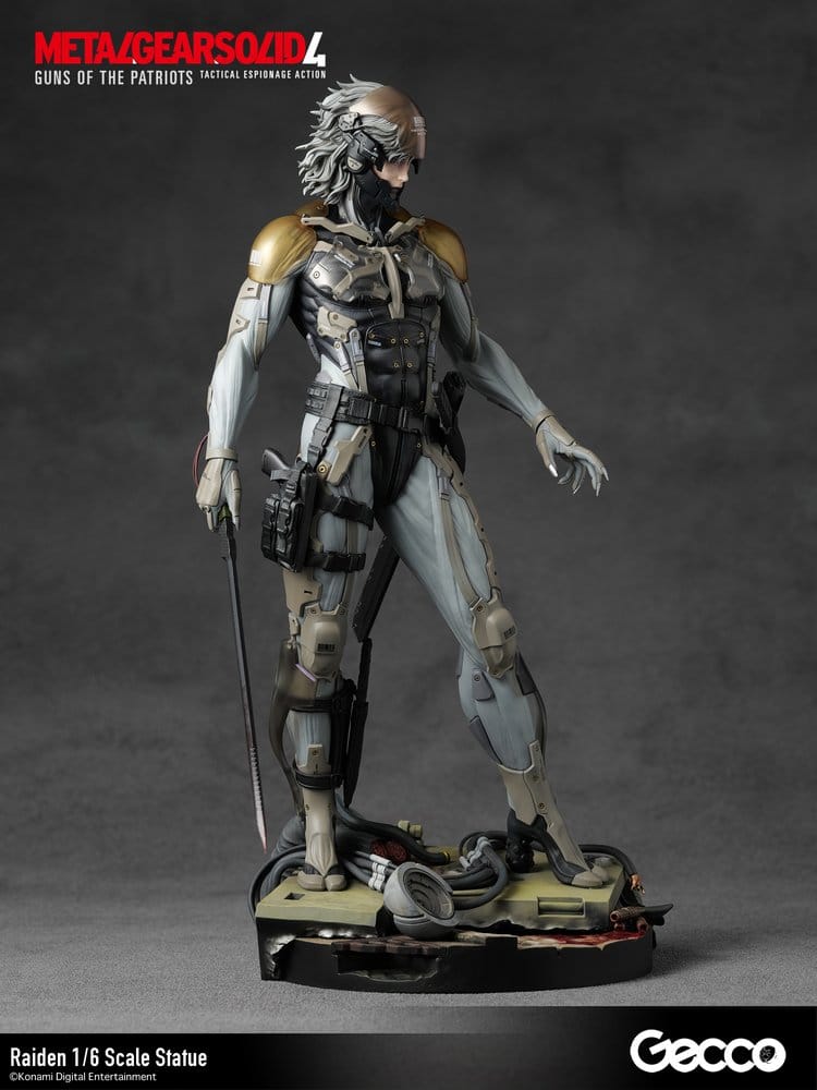 Metal Gear Solid 4 Guns of the Patriots Statue Raiden - Image 8