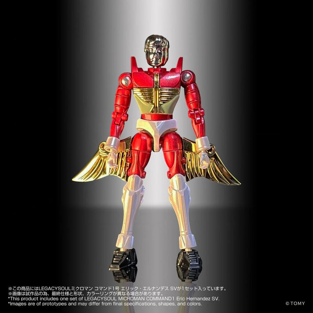 Microman Legacysoul Actionfigur Command 1 Eric Hernandez SV - Image 3