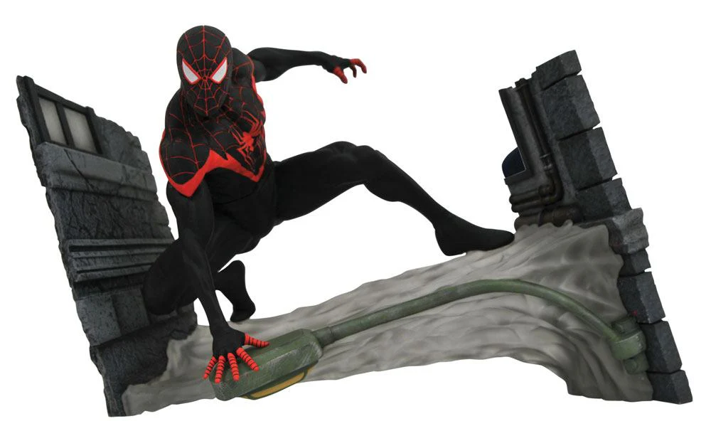 Miles Morales Spider-Man Marvel Comic Gallery Diamond Select Toys