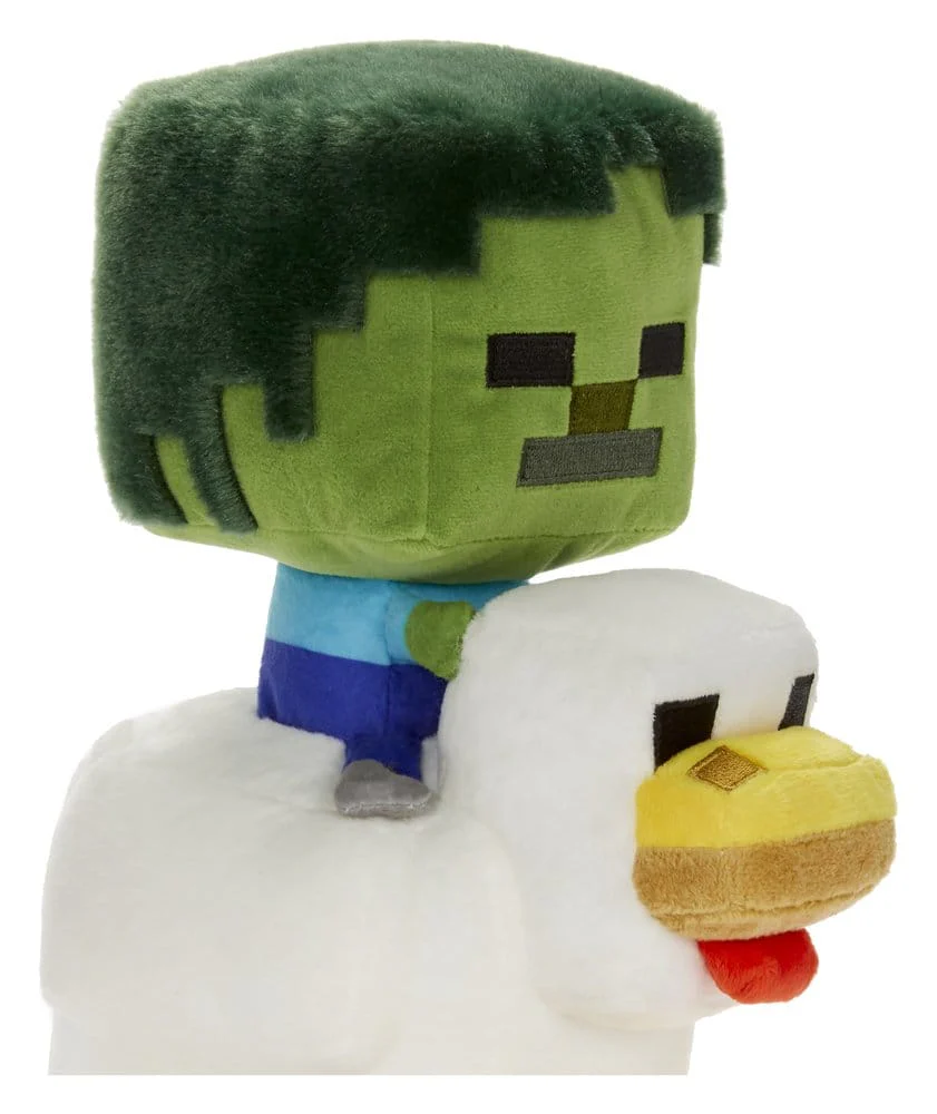 Minecraft Deluxe Plüschfigur Chicken Jockey - Image 6
