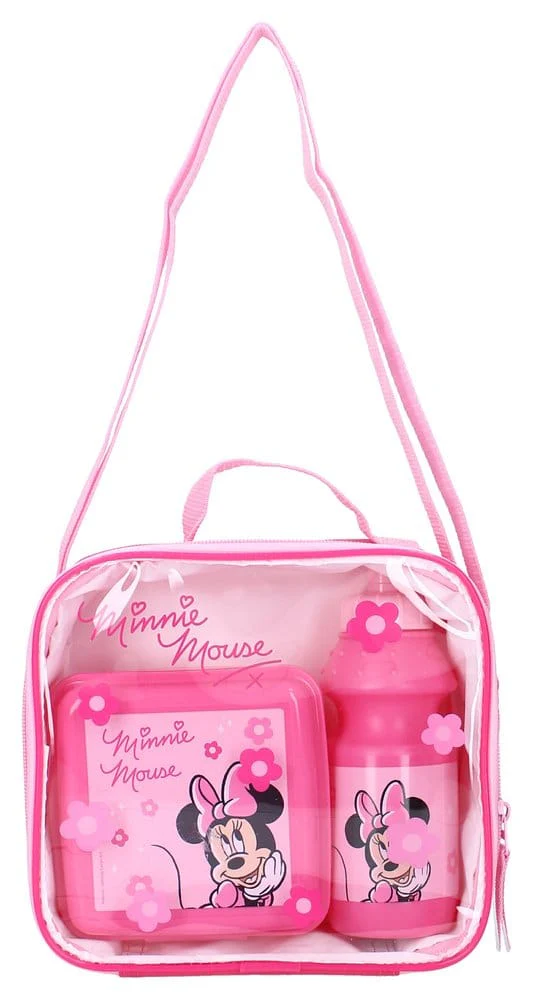 Minnie Maus Lunch Bag Set Squeeze the day