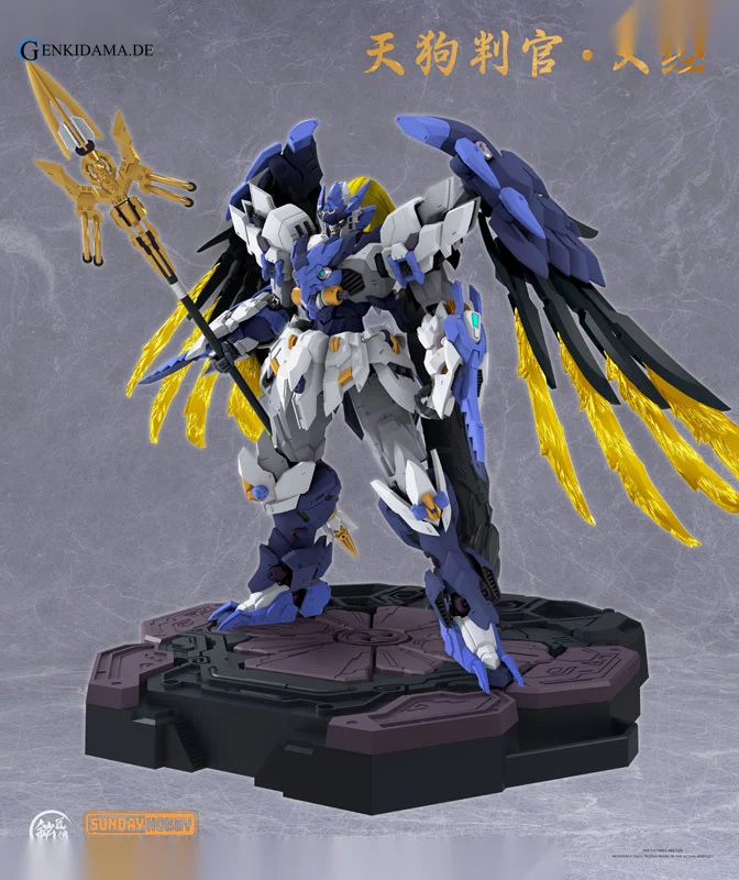 MJZ STUDIO x SUNDAY HOBBY Tengu Hangan Yoshitsune Plastic Model Kit - Image 2