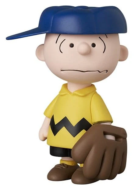 MLB × Peanuts UDF PVC Figur Los Angeles Dodgers Charlie Brown