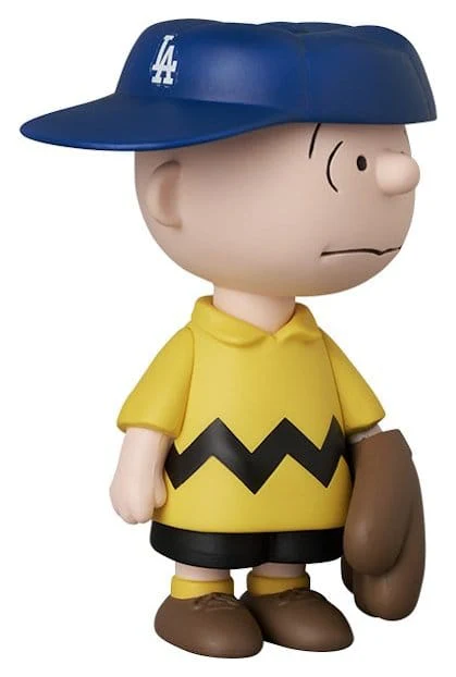 MLB × Peanuts UDF PVC Figur Los Angeles Dodgers Charlie Brown - Image 2