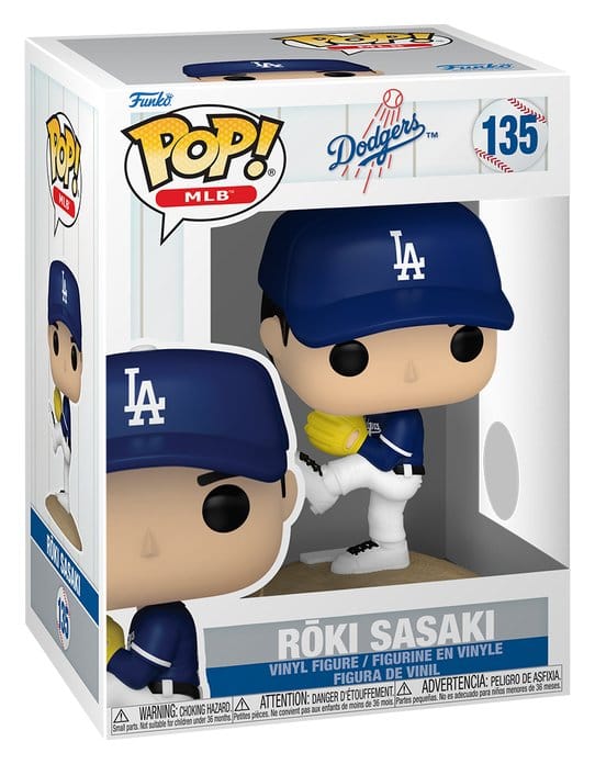 MLB POP! Vinyl Figur Dodgers- Roki Sasaki - Image 2