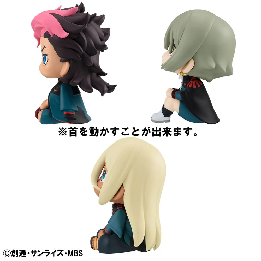 Mobile Suit Gundam: The Witch from Mercury Look Up PVC Statue Elan Ceres & Guel Jeturk & Shaddiq Zenelli - Image 4