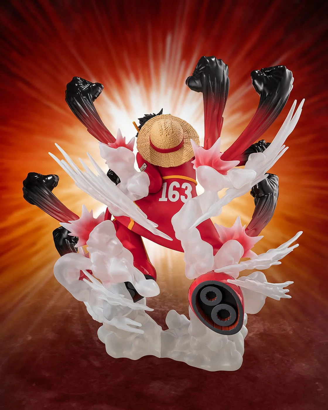 Monkey D. Luffy -Gum Gum Hawk Gatling- One Piece Bandai Tamashii Nations - Image 2