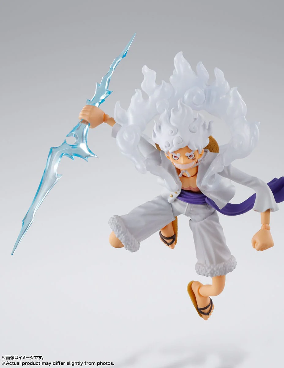 Monkey D. Ruffy Gear 5 S.H. Figuarts Bandai Tamashii Nations - Image 6