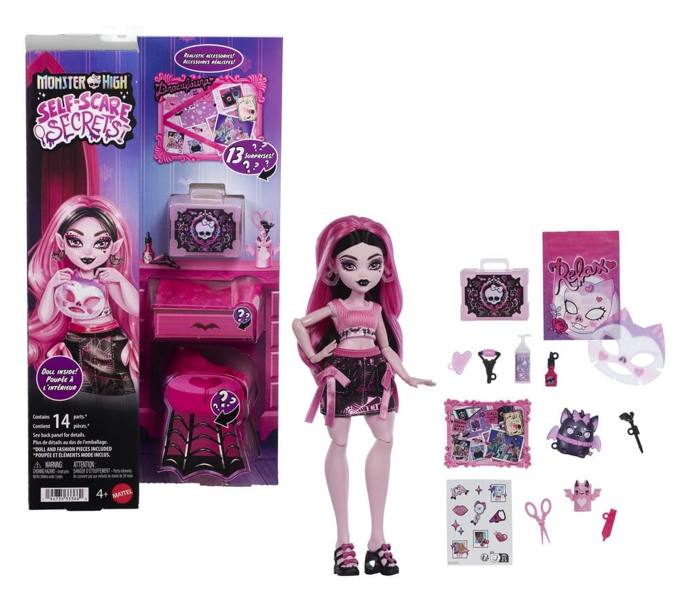 Monster High Self-Scare Secrets Puppe Draculaura - Image 3