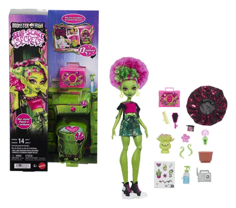 Monster High Self-Scare Secrets Puppe Venus McFlytrap - Image 3