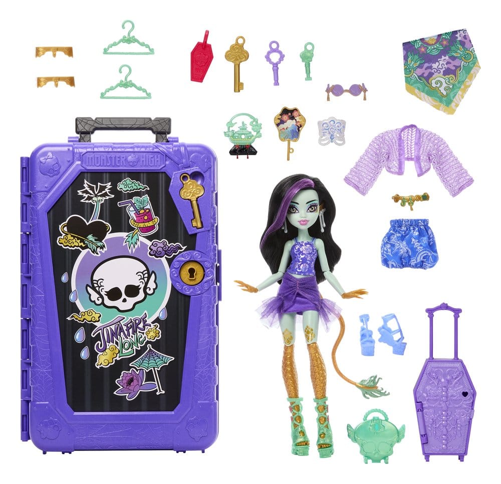 Monster High Skulltimate Secrets Puppe Destination: Gore-geous Oasis - Jinafire Long - Image 3
