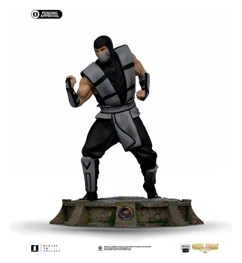 Mortal Kombat Art Scale Statue Smoke heo Exclusive