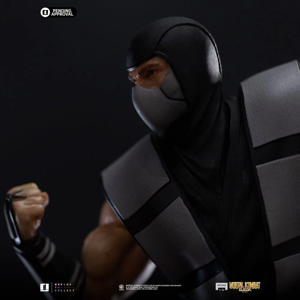 Mortal Kombat Art Scale Statue Smoke heo Exclusive - Image 4
