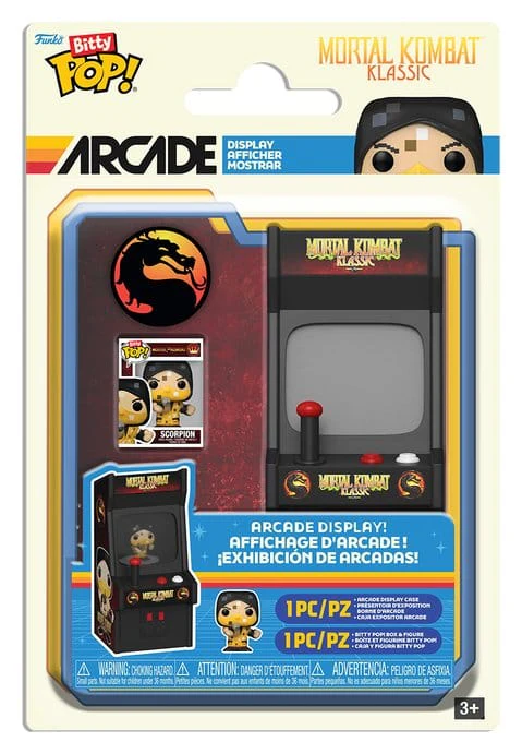 Mortal Kombat Bitty POP! Arcade Claw Vinyl Figur - Image 2