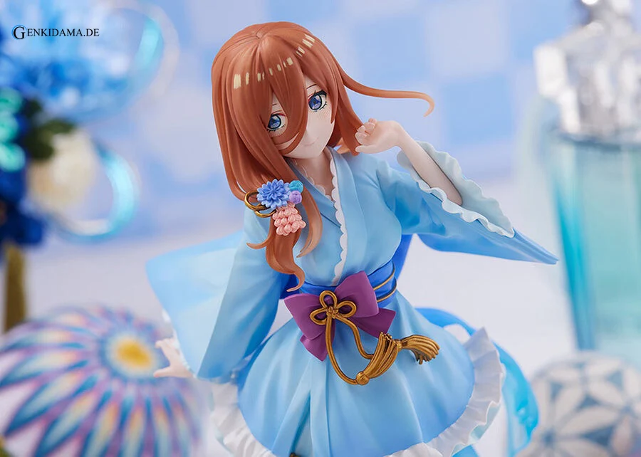 Movie The Quintessential Quintuplets TENITOL Miku Miniskirt Yukata ver. (HOBBY MALL Exclusive) - Image 10