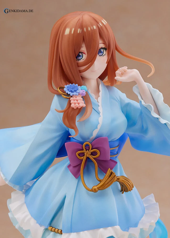 Movie The Quintessential Quintuplets TENITOL Miku Miniskirt Yukata ver. (HOBBY MALL Exclusive) - Image 5
