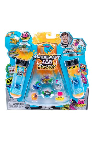 Mr. Beast Lab Swarms Minifiguren 12er-Pack Mega Lab 1 Sortiment (4)