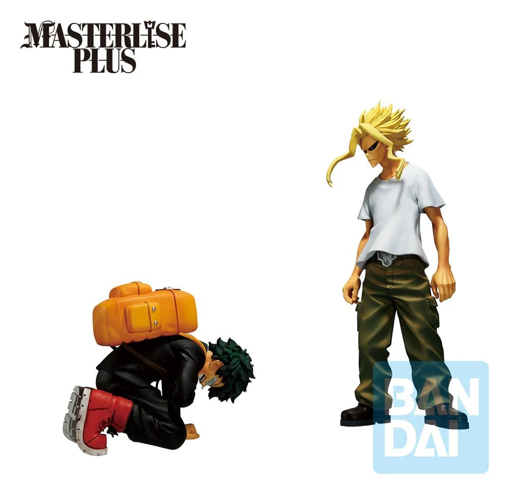 My Hero Academia Ichibansho Masterlise Plus PVC Figur Izuku Midoriya & All Might - Image 3