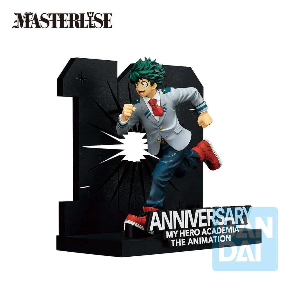 My Hero Academia Ichibansho Masterlise PVC Figur Izuku Midoriya -10th Anniversary- - Image 2