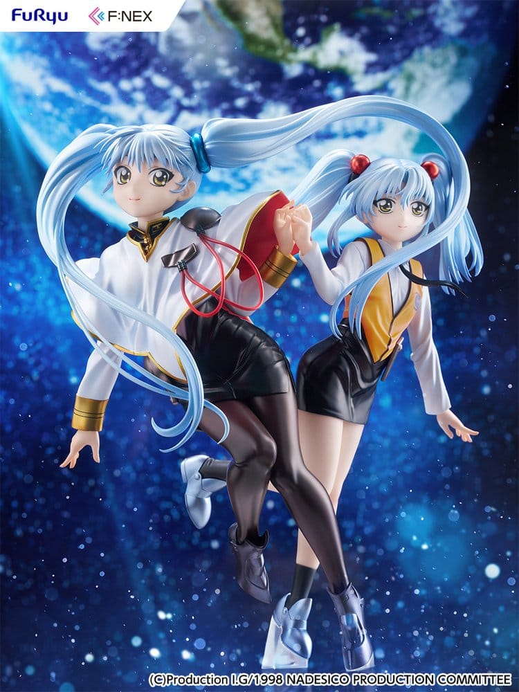 Nadesico the movie The prince of darkness PVC Figur Ruri Hoshino double ruriruri Ver.