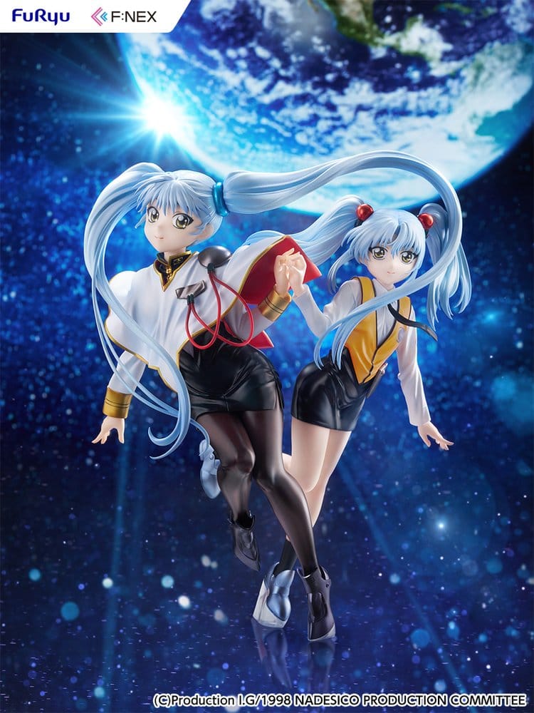 Nadesico the movie The prince of darkness PVC Figur Ruri Hoshino double ruriruri Ver. - Image 10