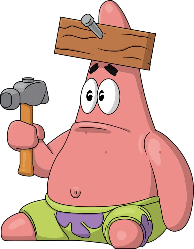 Nail on Head Patrick - Vinyl Figur - SpongeBob - Youtooz - Image 2