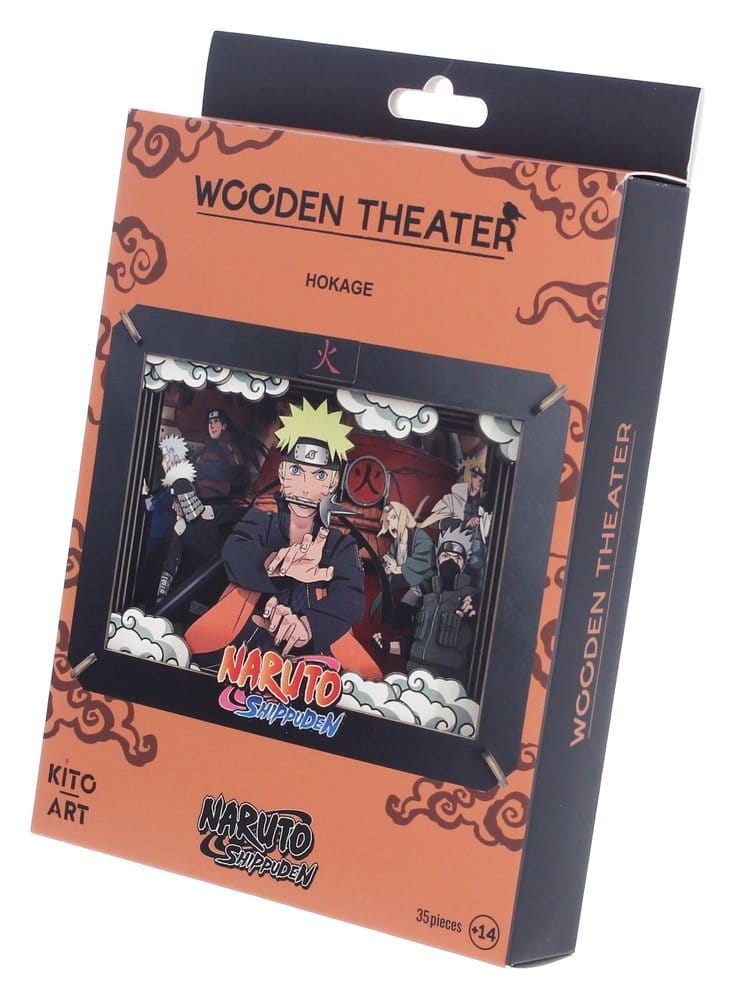 Naruto Modellbausatz Wooden Theatre Hokage (Medium) - Image 6