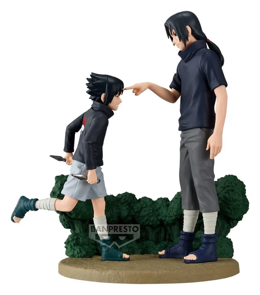 Naruto Shippuden Memorable Saga PVC-Figur Sasuke Uchiha & Itachi Uchiha