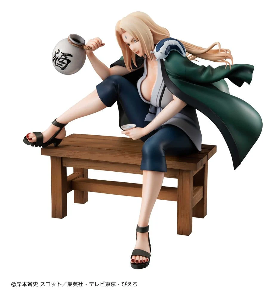 Naruto Shippuden Naruto Gals PVC Figur Tsunade Ver.2 (Repeat) - Image 5