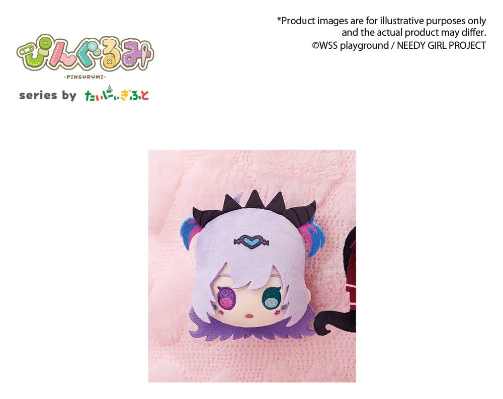 Needy Girl Overdose Pingurumi Minifigur Purple Lollipop