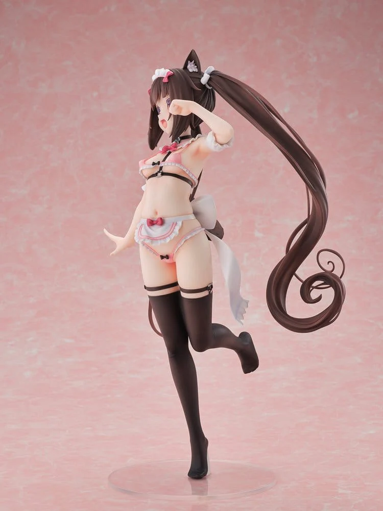 Nekopara PVC Figur .5 Chocola Micro Bikini Maid -STD Edition- - Image 4