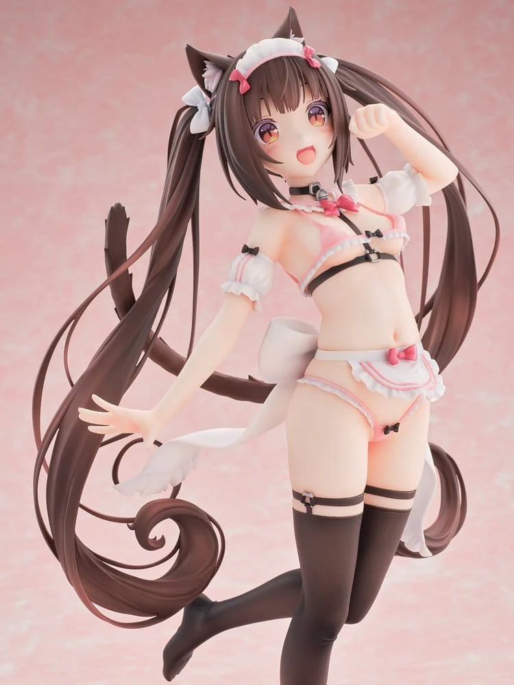 Nekopara PVC Figur .5 Chocola Micro Bikini Maid -STD Edition- - Image 9