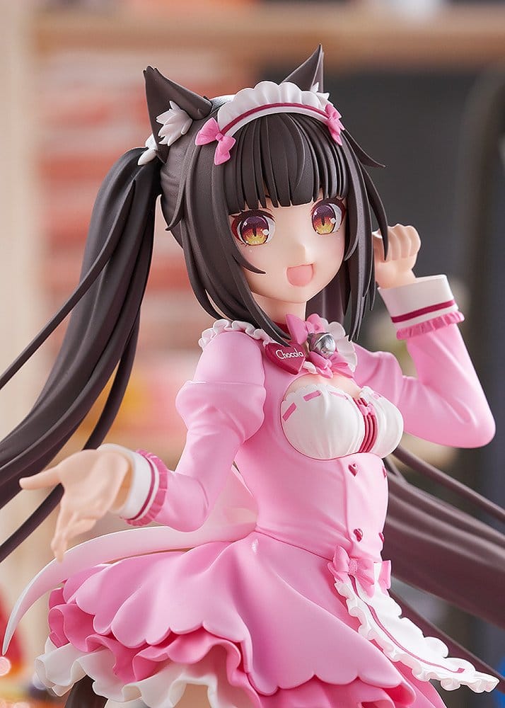 Nekopara Sekai Connect Pop Up Parade PVC Figur Chocola: Winter Clothes Ver. L Size - Image 2