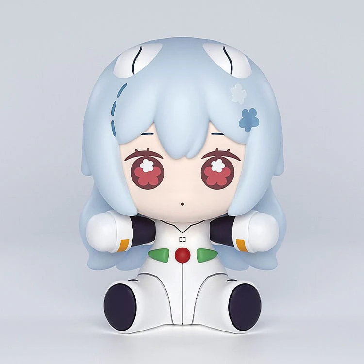 Neon Genesis Evangelion: Rebuild of Evangelion Huggy Good Smile Chibi Figur Rei Ayanami: Long Hair Ver. - Image 2