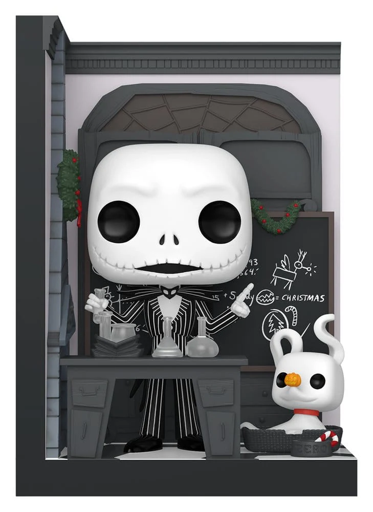 Nightmare Before Christmas POP! Nooks Vinyl Figur Jack Skellington's Room