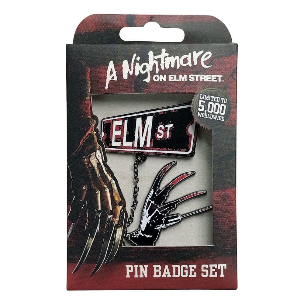 Nightmare on Elm Street Ansteck-Pins 2er-Set - Image 3