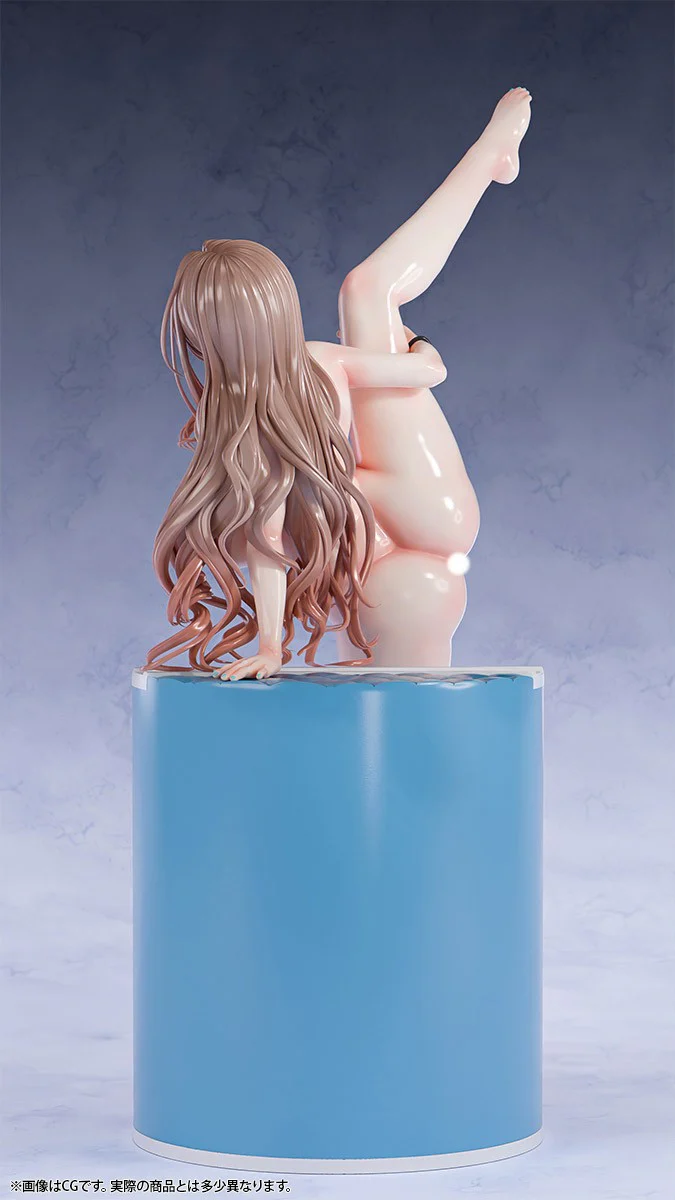 Nikukan Shoujo Secret Swimming Lessons with a Busty Housewife Blanc (1/6 Scale) (Figure) - Image 5