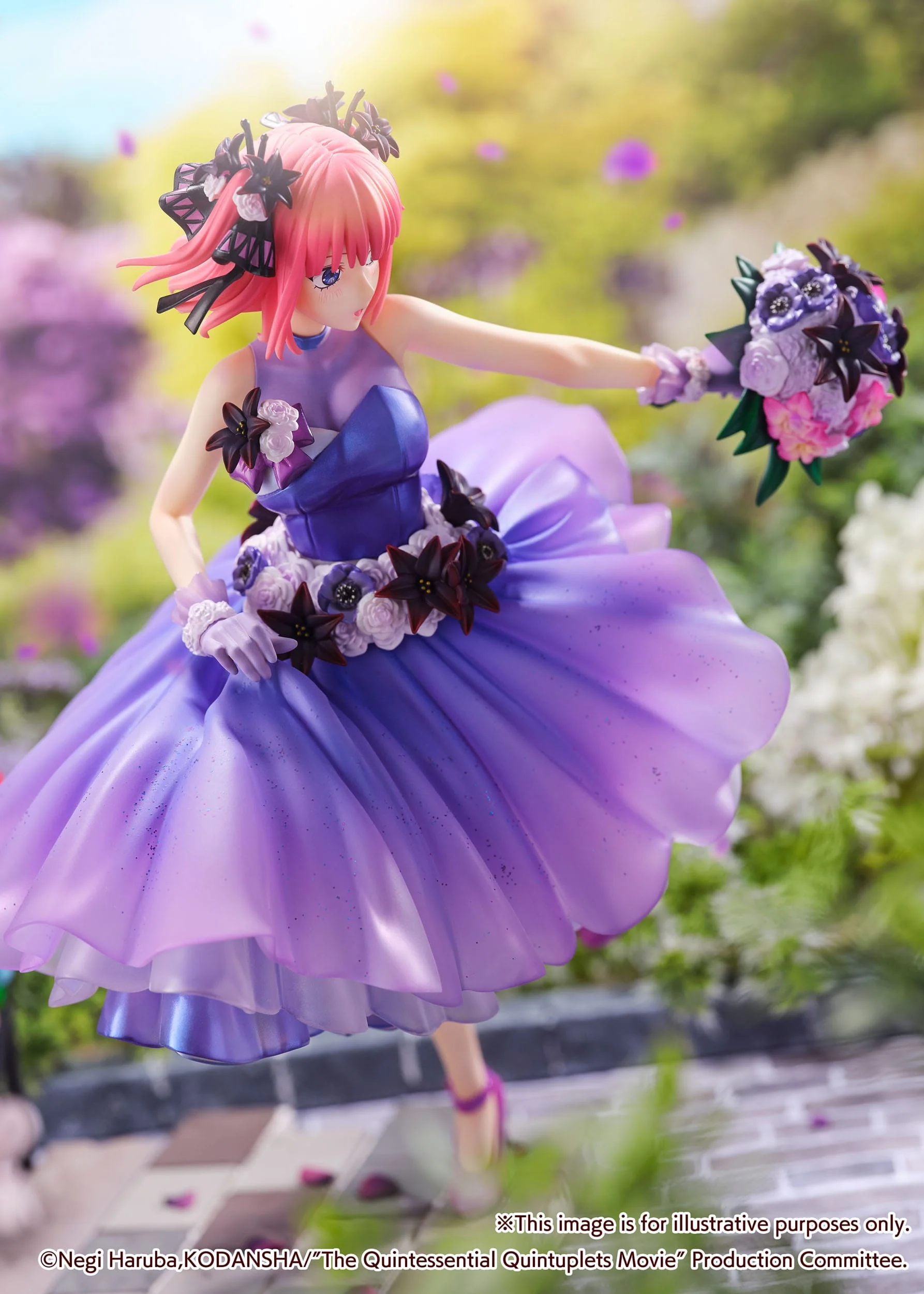 Nino Nakano Floral Dress Ver. Estream - Image 11