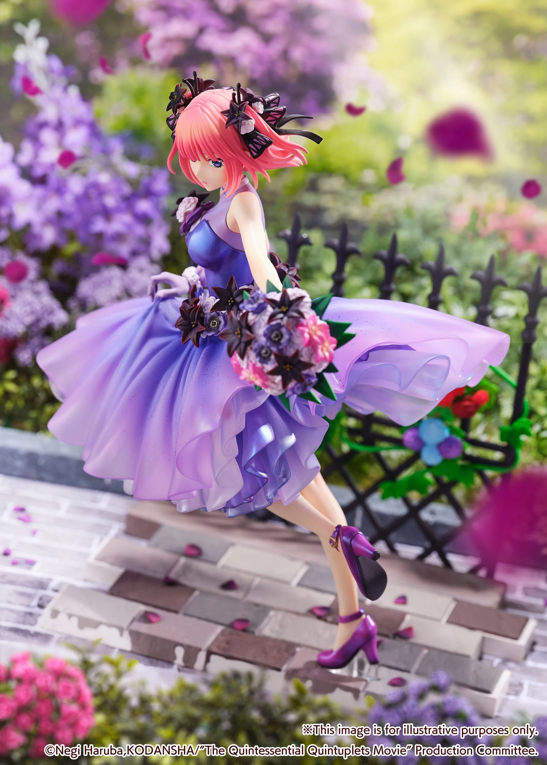 Nino Nakano Floral Dress Ver. Estream - Image 13