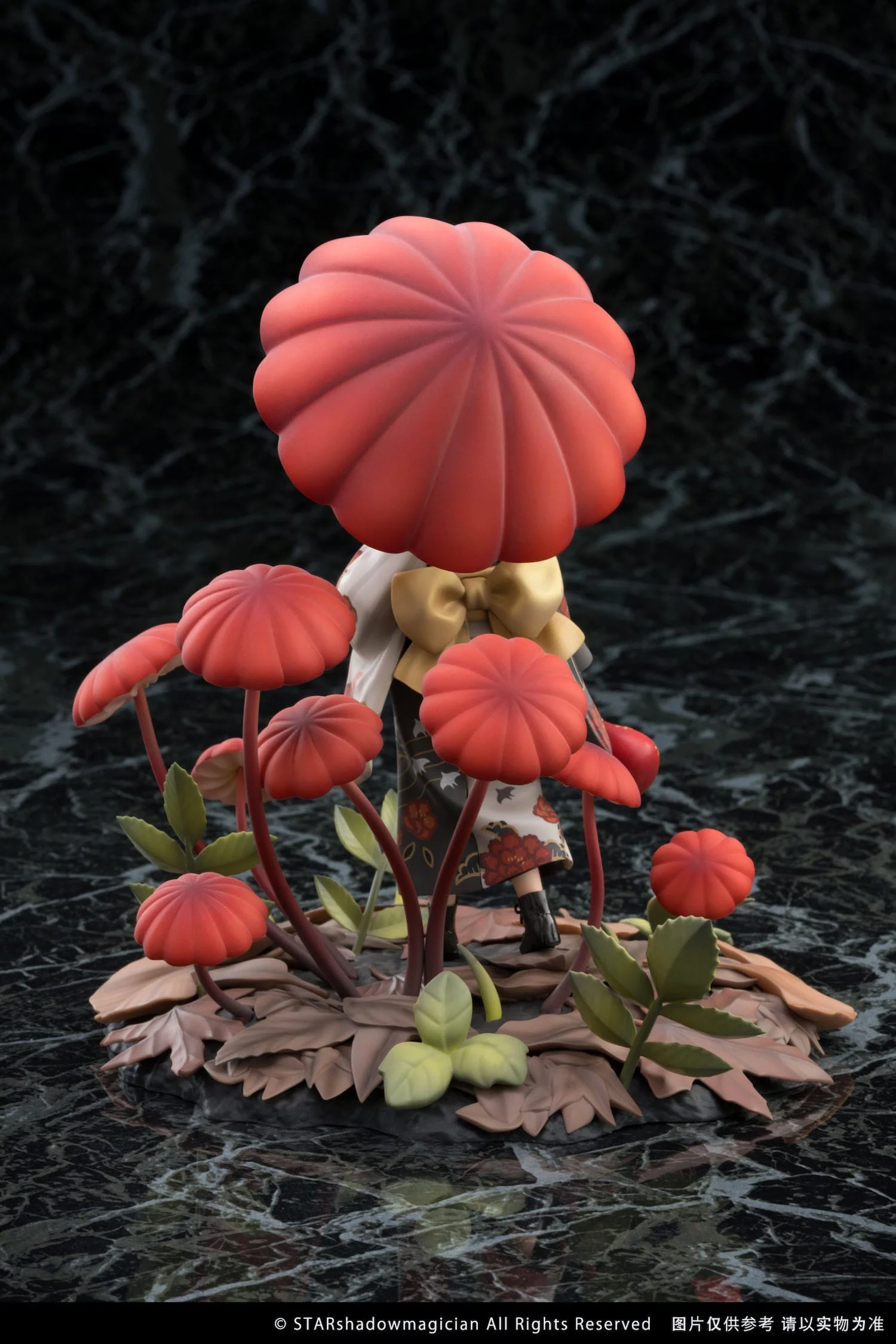 No.6 Marasmius Haematocephalus Mushroom Girls Reverse Studio - Image 21