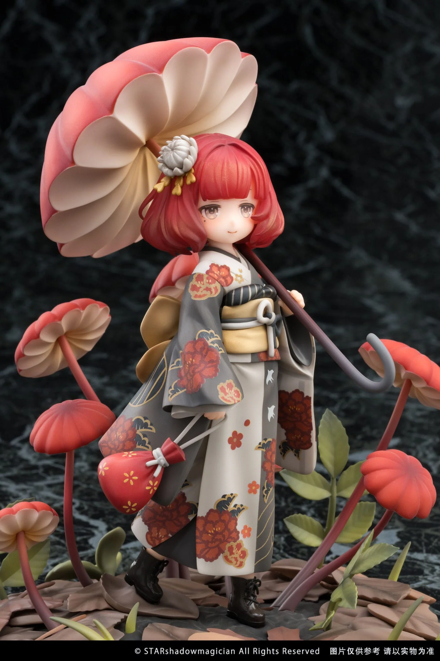 No.6 Marasmius Haematocephalus Mushroom Girls Reverse Studio - Image 24