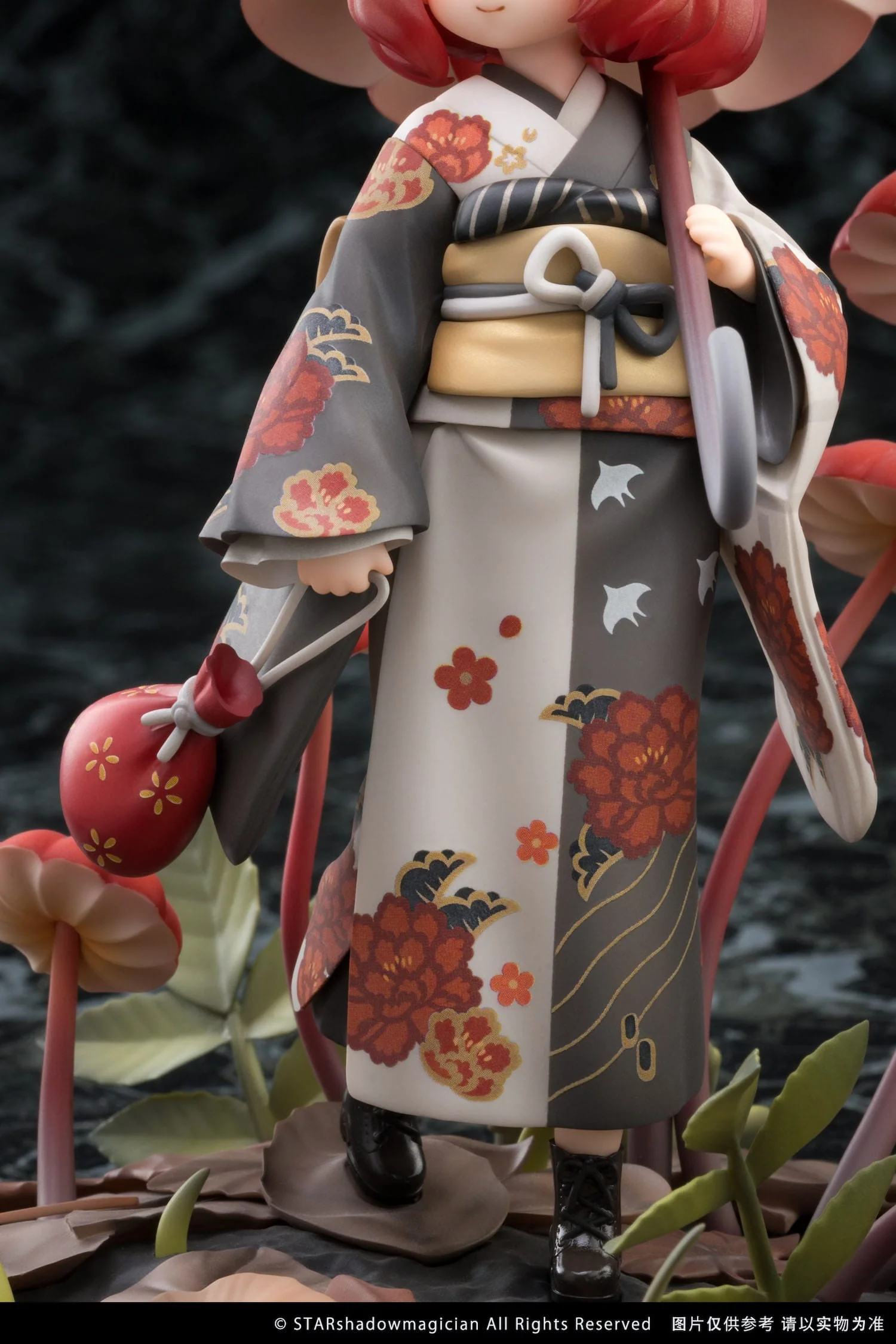 No.6 Marasmius Haematocephalus Mushroom Girls Reverse Studio - Image 3