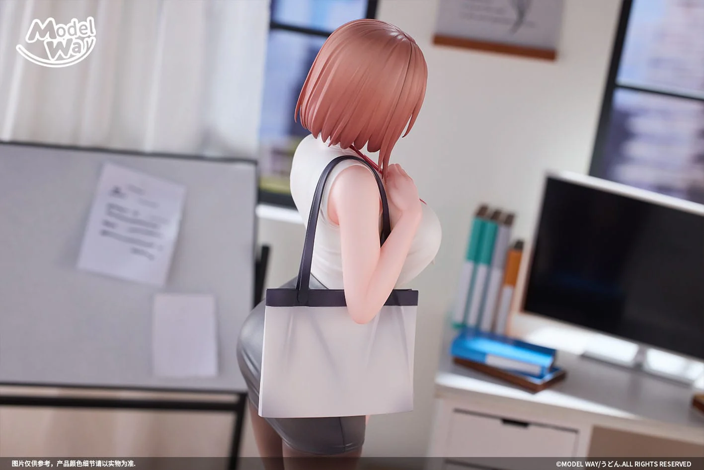 OL-chan Illustration by Udon. Model Way - Image 12