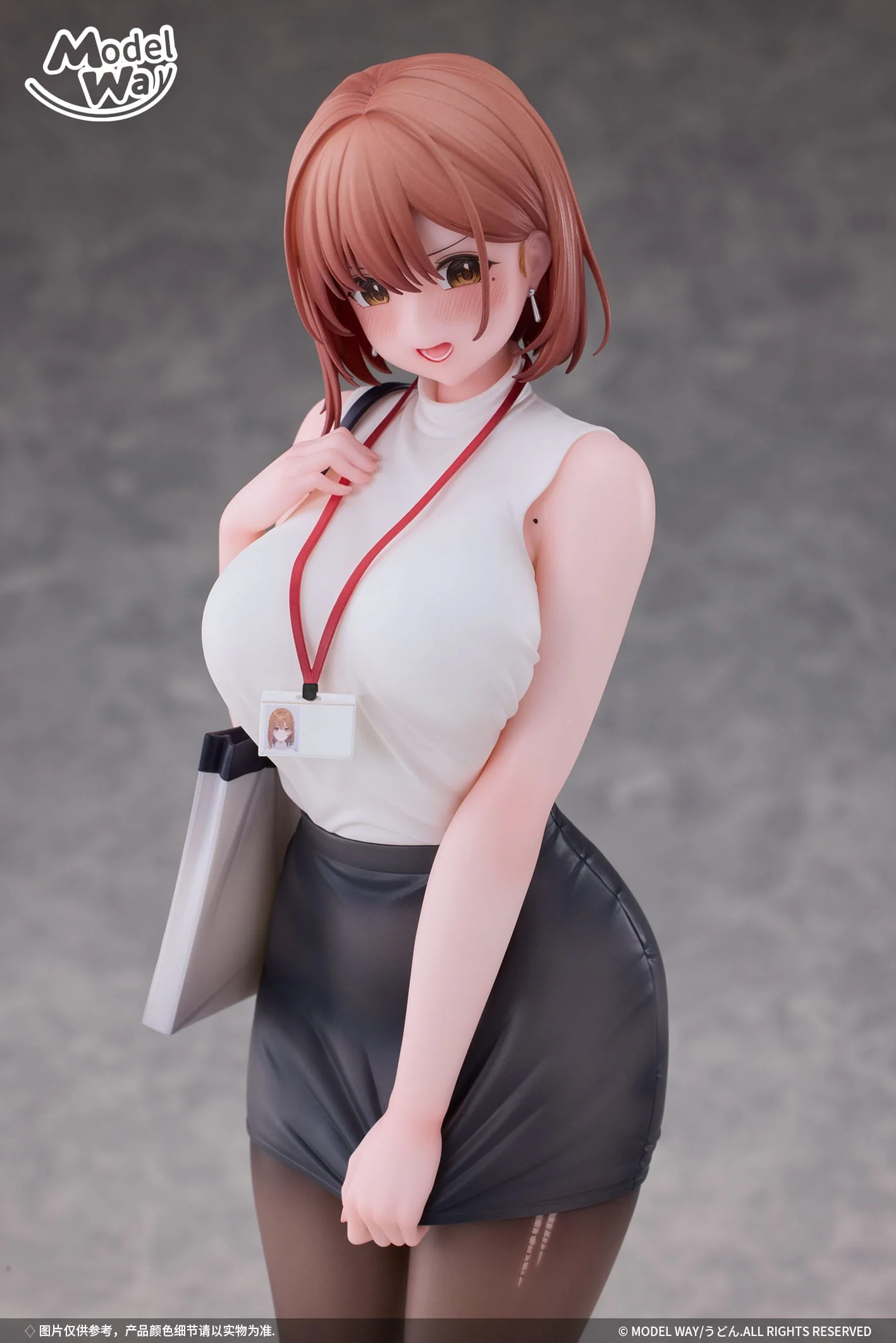OL-chan Illustration by Udon. Model Way - Image 13