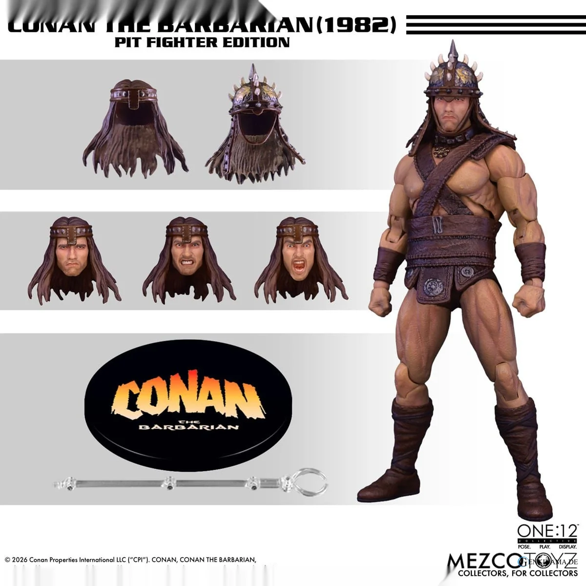 One:12 Collective / Conan the Barbarian: Conan 1/12 Action Figure Pit Fighter Edition - Image 11