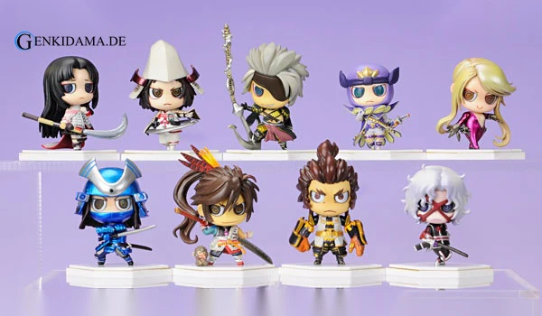One Coin Grande Collection Sengoku BASARA -Vol.2 Traditional Costume Version- 9 Normal Types + 1 Secret Type Set