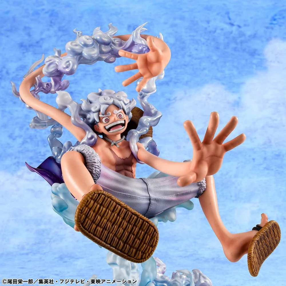 One Piece Portrait.Of.Pirates PVC Figur "Evolutionary History" Monkey D. Luffy "Gear Fifth" - Image 4