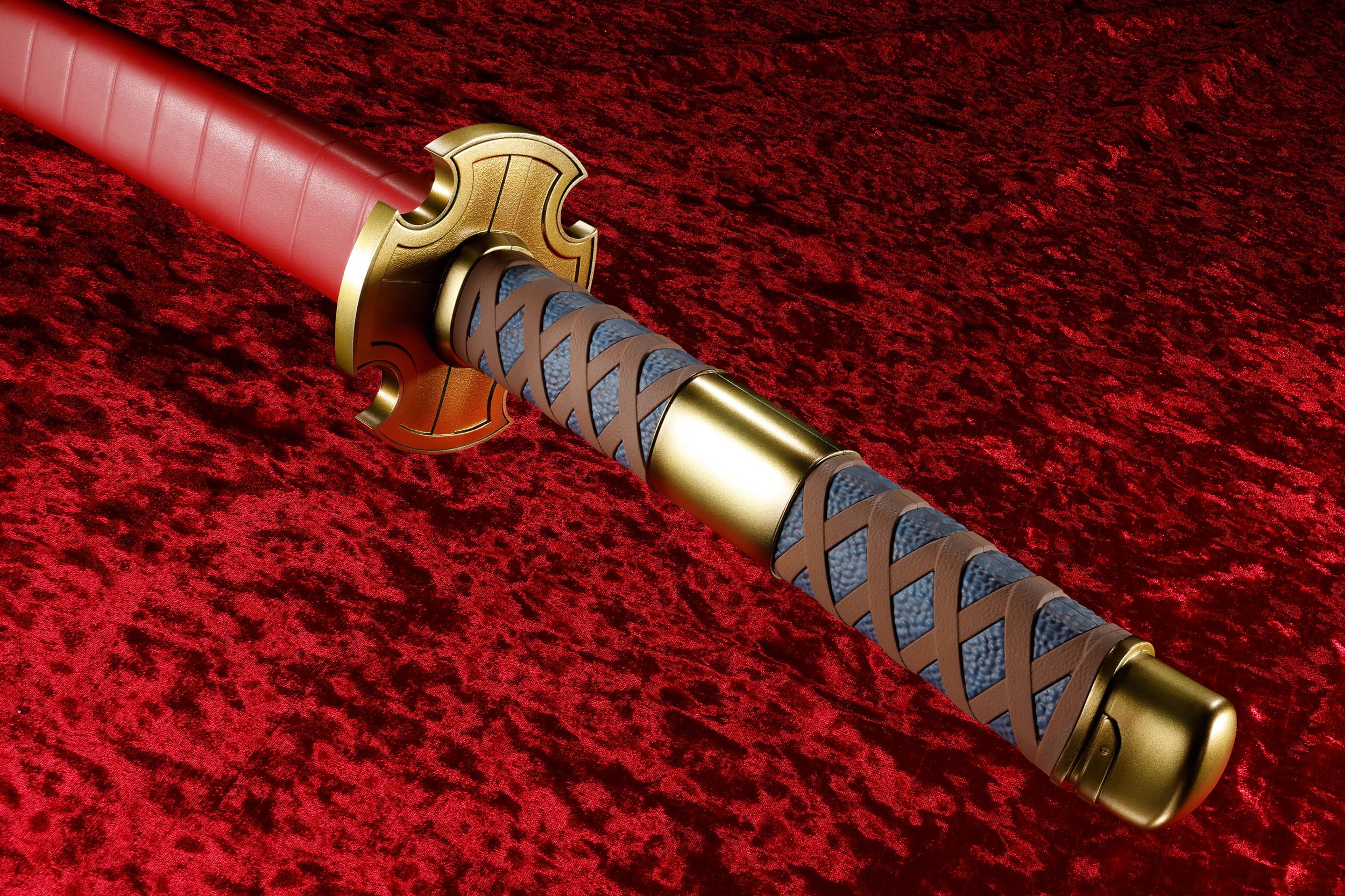 One Piece Proplica Repliken Roronoa Zoro Three Sword Style Schwerter Set - Beschädigte Verpackung - Image 16