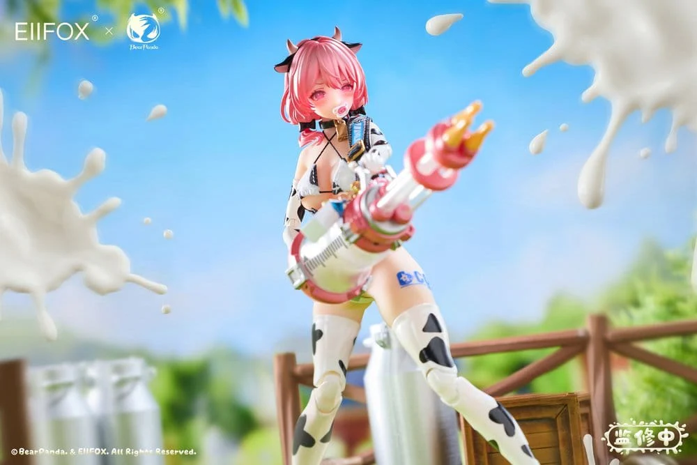 Original Character Actionfigur 1/8 Eiifox & BearPanda Nyuugyuu Momo 21 cm - Image 3